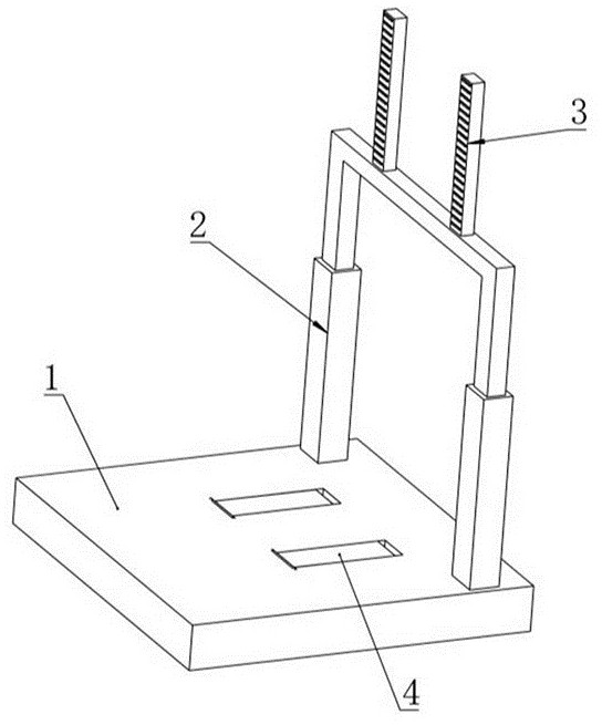 Anti-collision height limiting rod