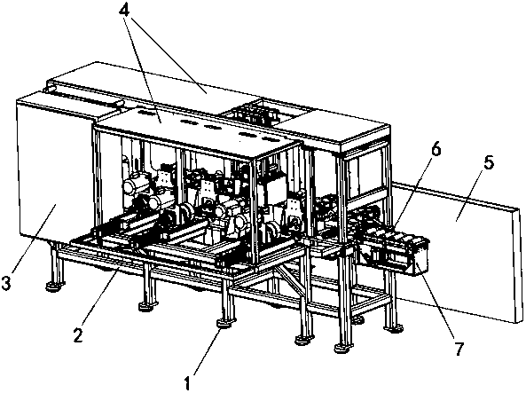 Motor bearing polishing machine