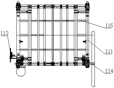 Continuous production equipment set for pre-stressed track plates