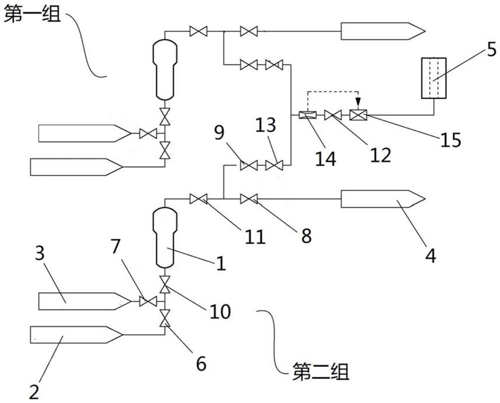 Cooling system of high-temperature gas cooled reactor nuclear power station