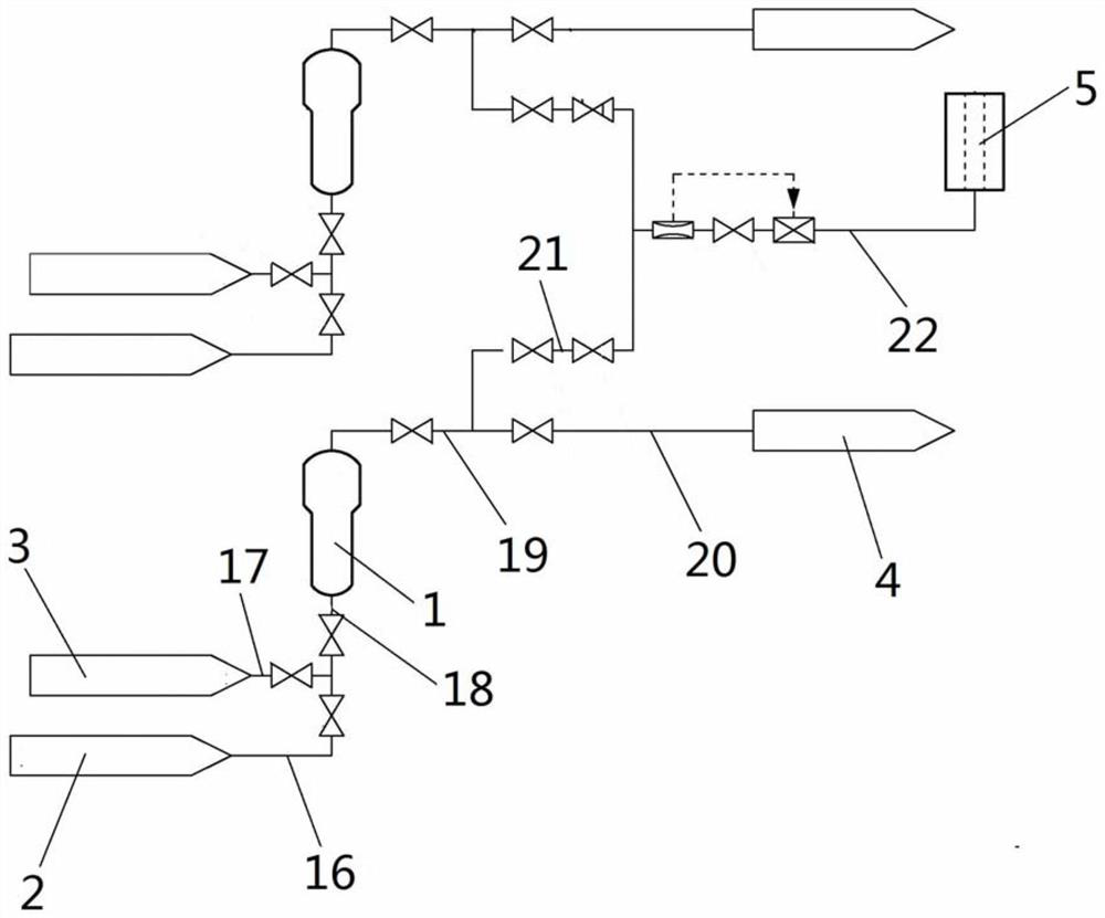 Cooling system of high-temperature gas cooled reactor nuclear power station