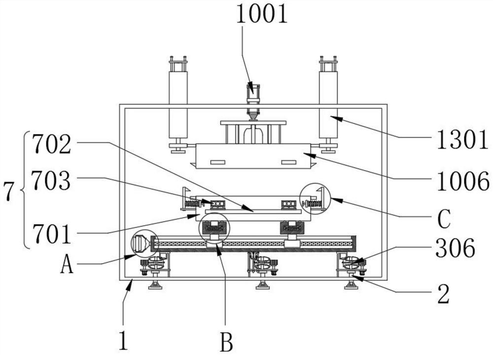 Upper and lower cover plastic mold with mold closing positioning anti-deviation structure