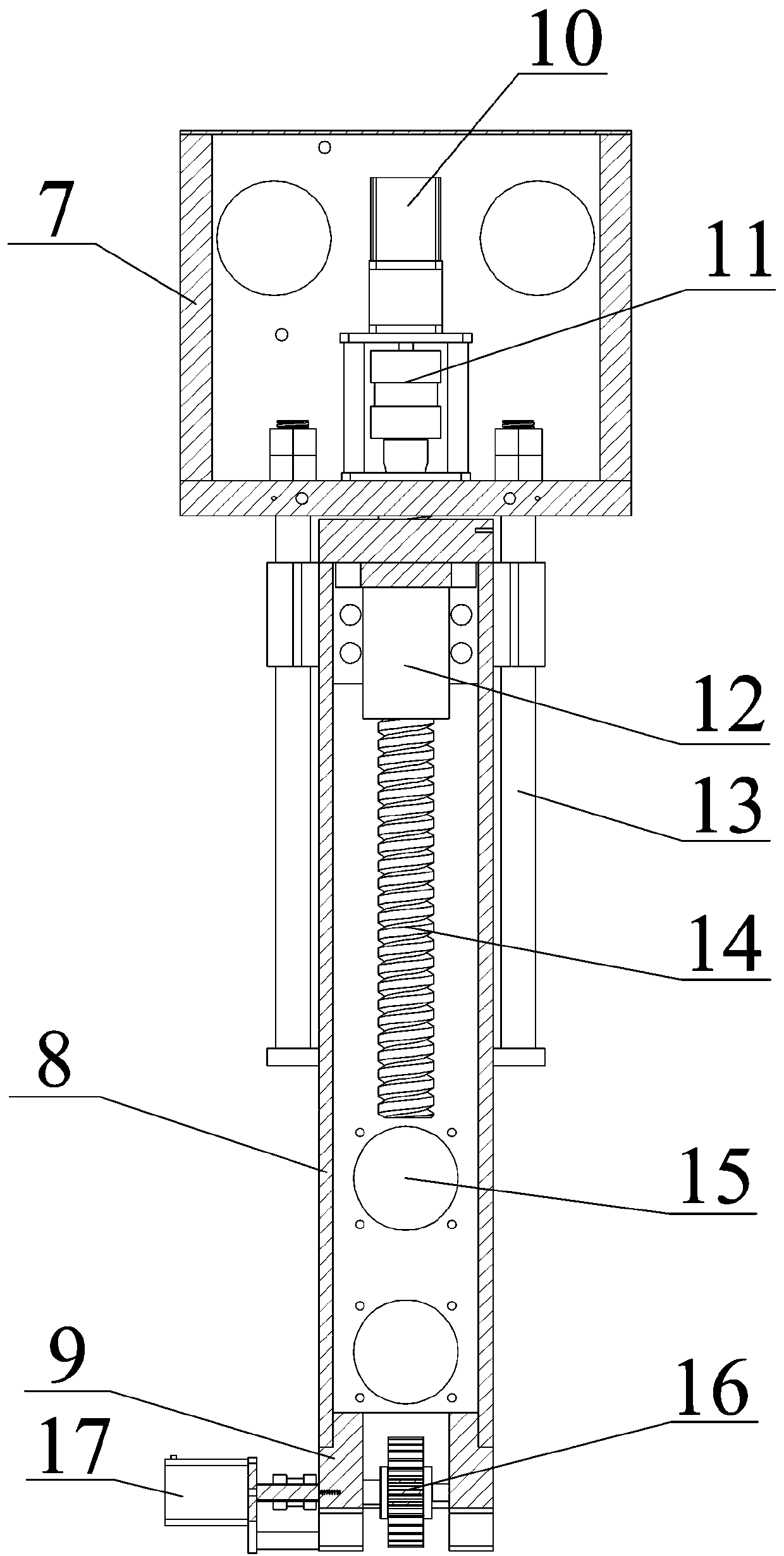 High-voltage transmission line rescue robot and using method