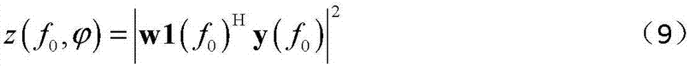 Sea clutter suppression method for two-dimensional shipborne high-frequency ground wave radar based on improved oblique projection