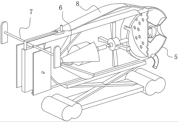 An underwater robot navigation and obstacle avoidance device