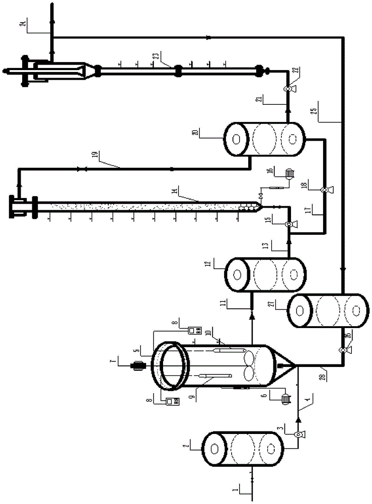 Method and device for deep denitrification and dephosphorization of mixed wastewater of landfill leachate and sanitary sewage