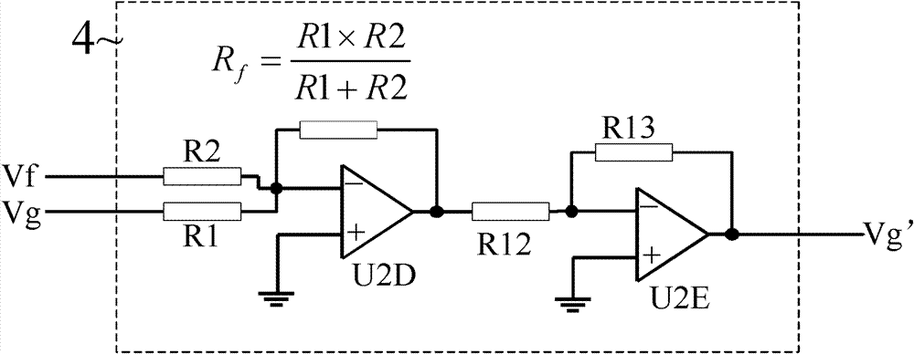 Compensation circuit for stabilizing output current of phase shift resonance soft switching inverter