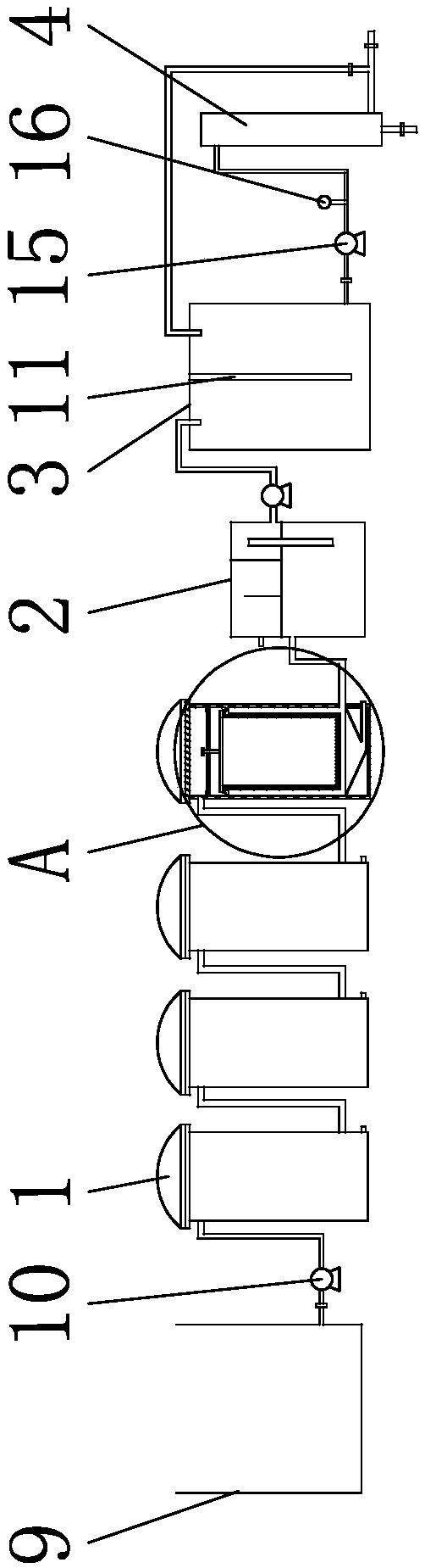 Recycling treatment system for cutting fluid