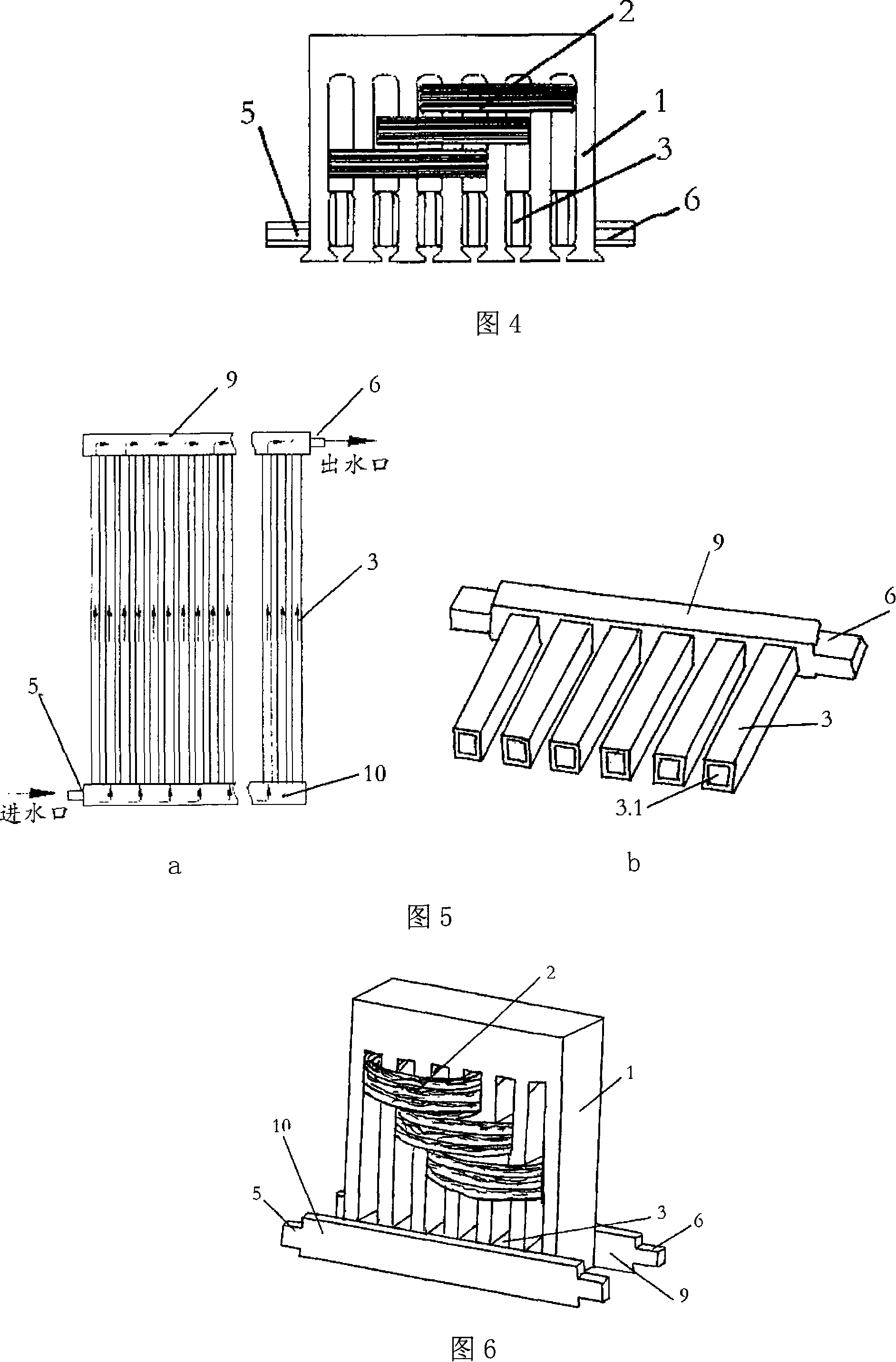 Linear motor radiator