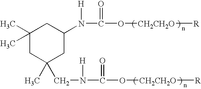 Cosmetic compositions with ethoxylated urethane