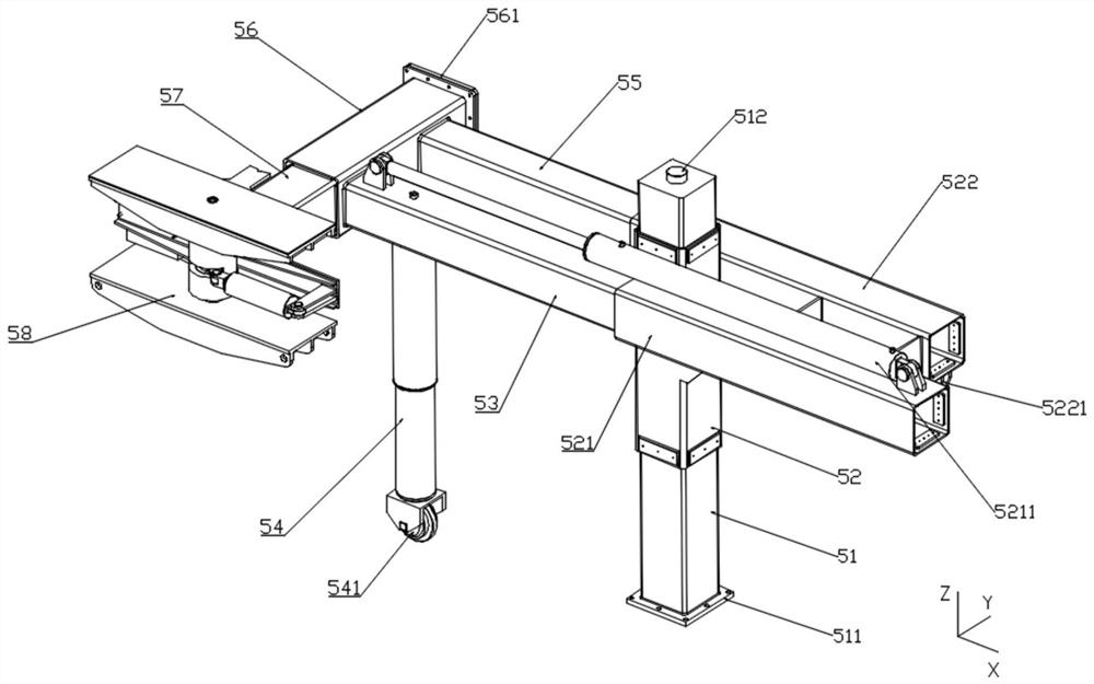 Rectangular-section pipe joint shield assembling method