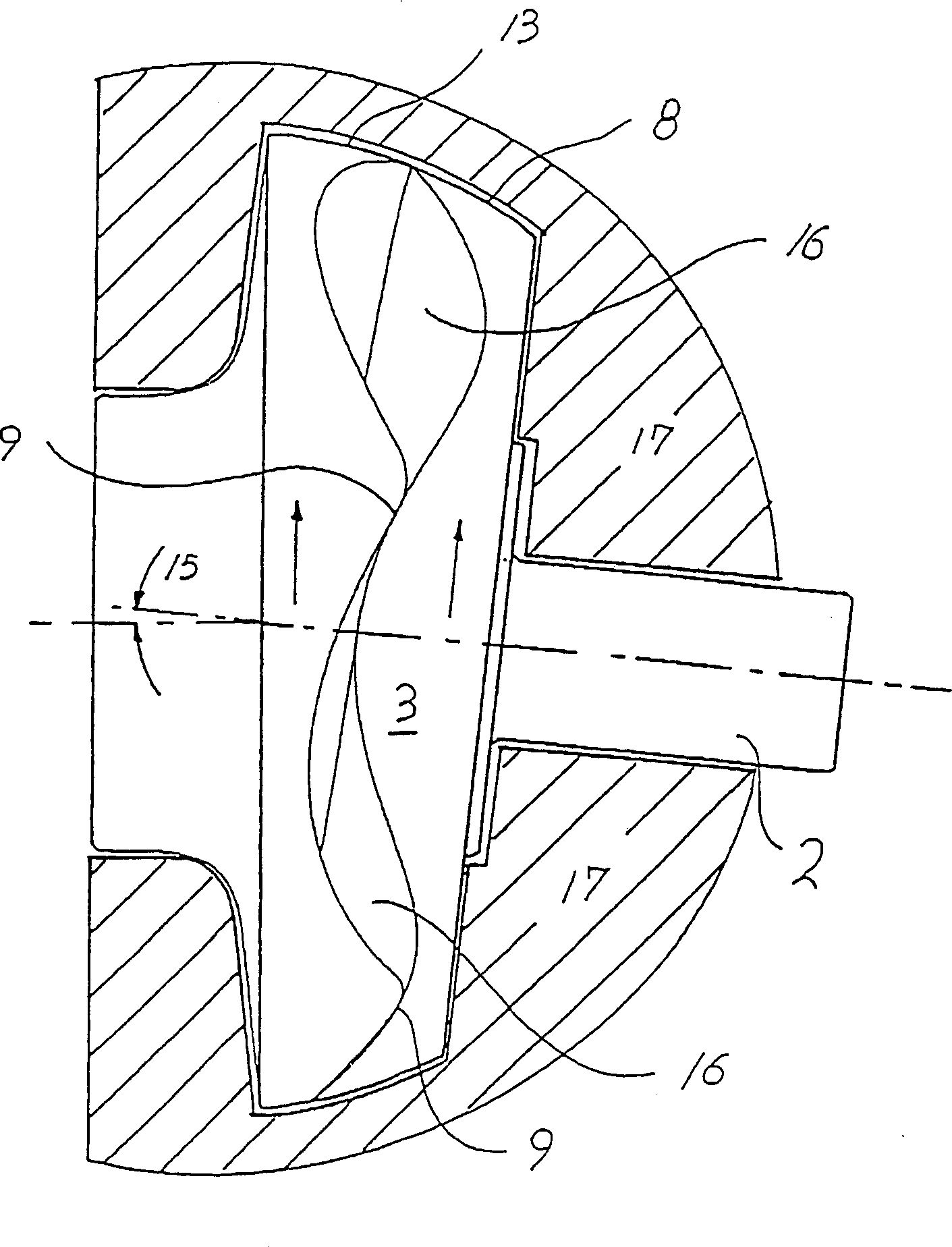 Rotary piston machine