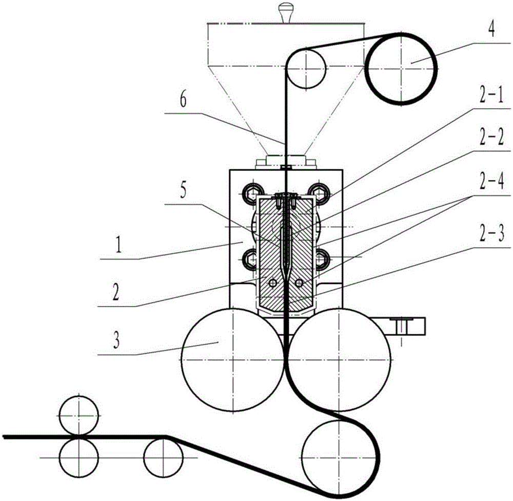 Single-polymer composite product melt-coating roll forming method and equipment