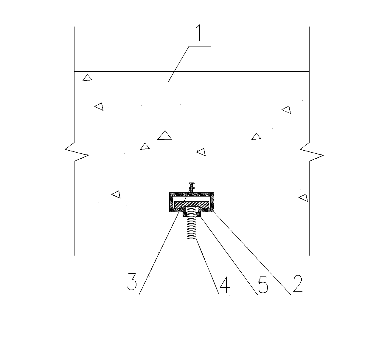 Shield method tunnel lining structure pre-buried groove connecting element and installing method thereof