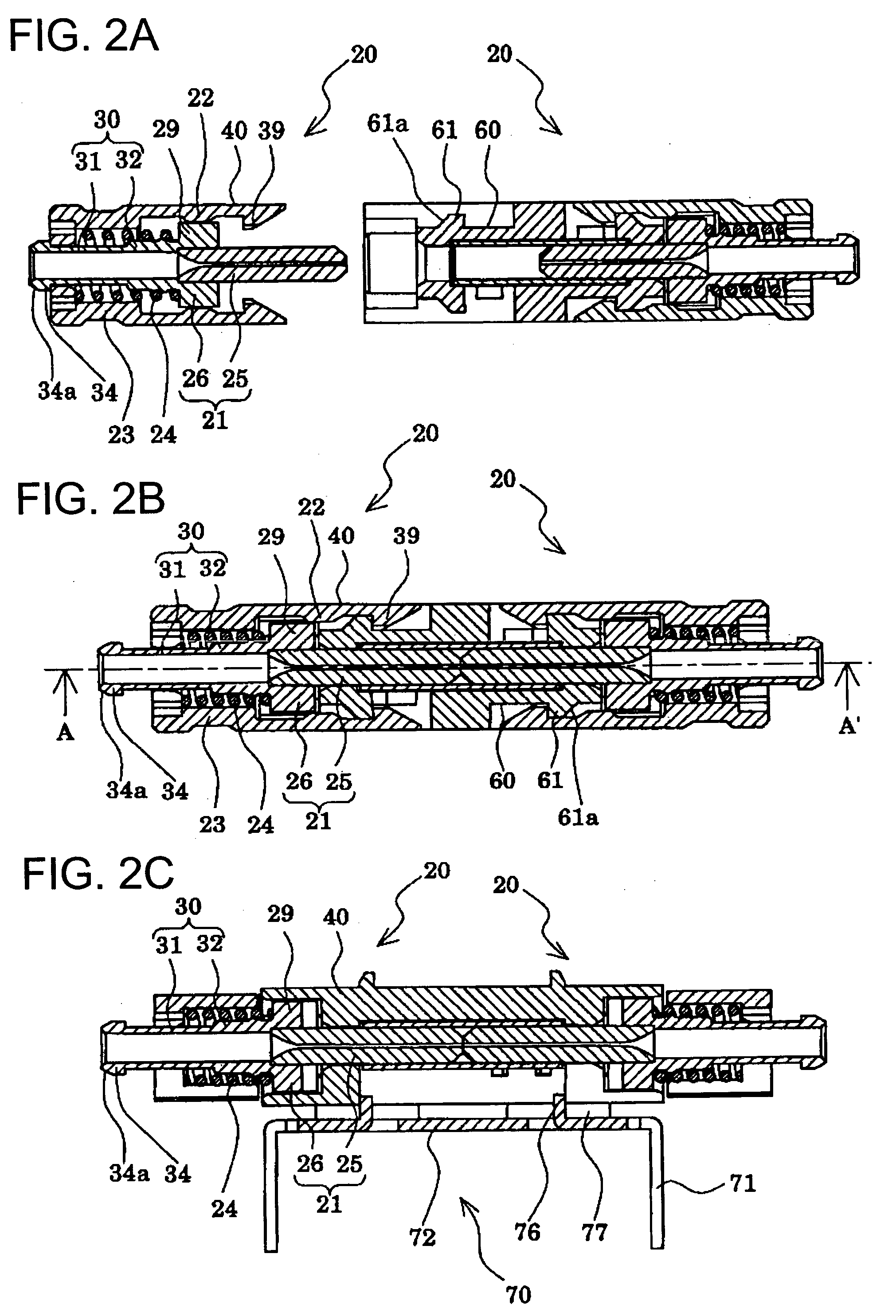 Optical connector plug, optical connector adapter and optical connector