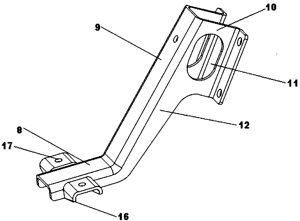 New-energy vehicle motor suspension assembly and use method