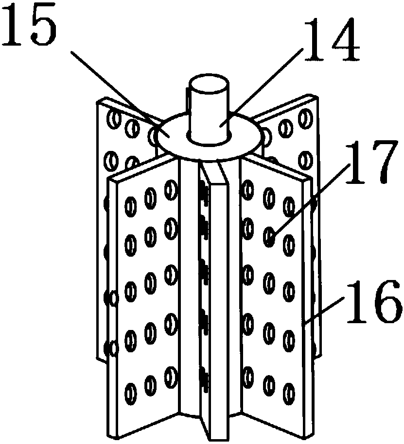 Flow guide device for air conditioner