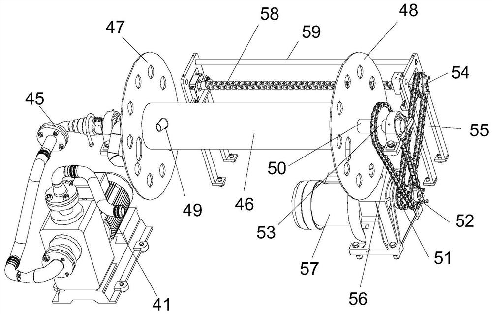 Operation control method of an oil pollution transfer vehicle