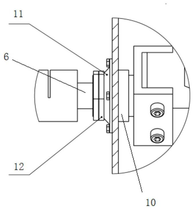 Air film hole processing device and working method of aero-engine blade