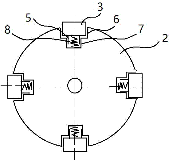 Multi-stage anti-damage roller smashing device