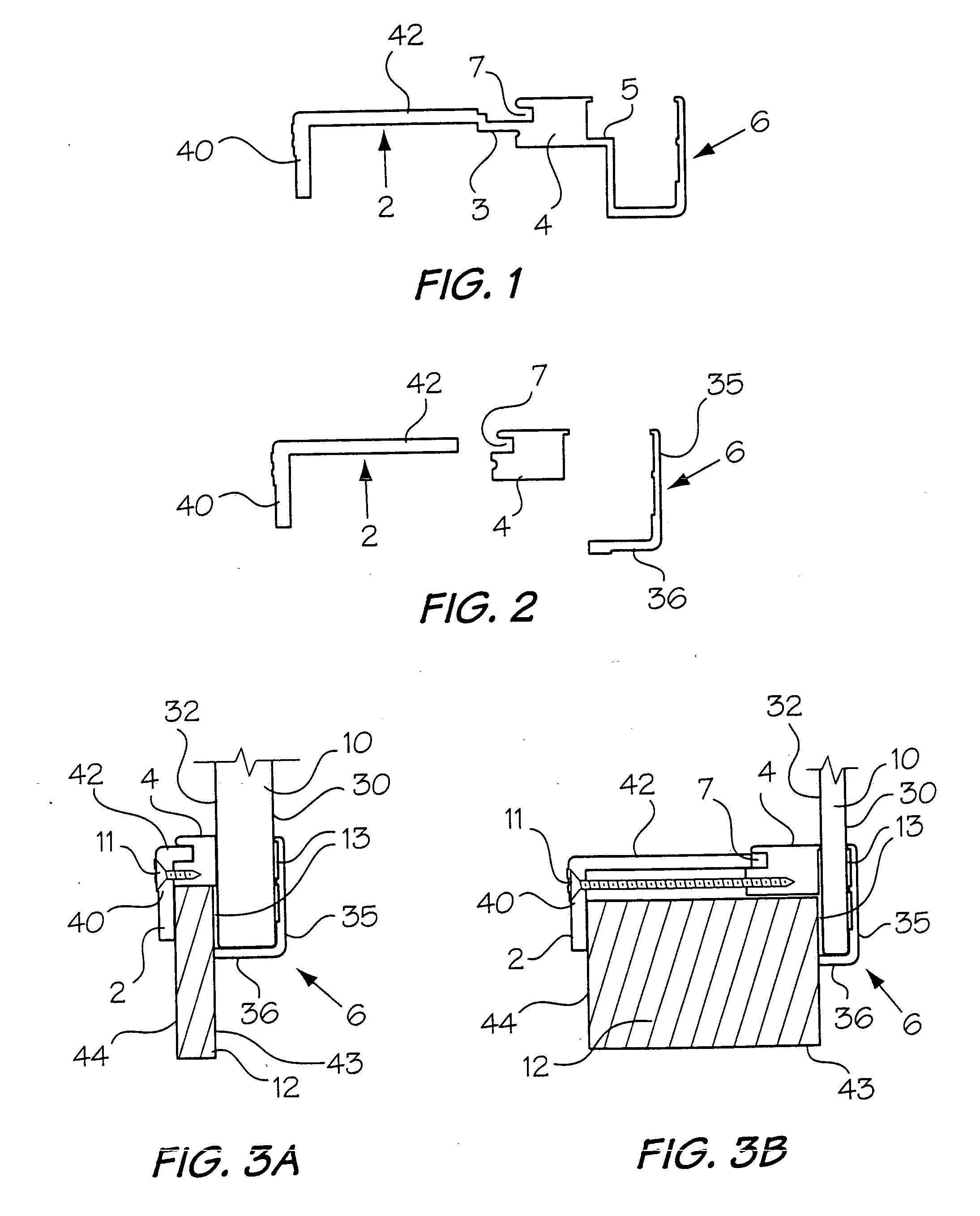 Fixed window arrangement