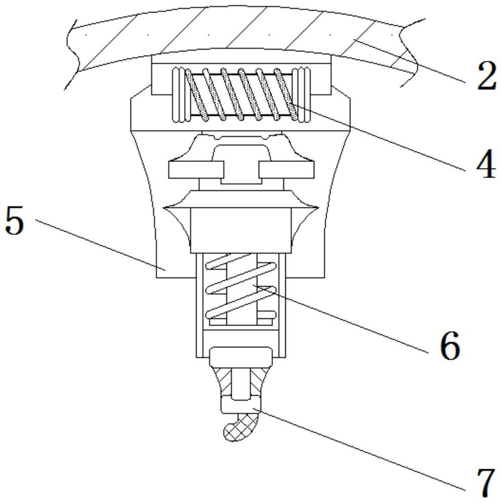 Protective biological cell separation and rotation equipment with self-locking function