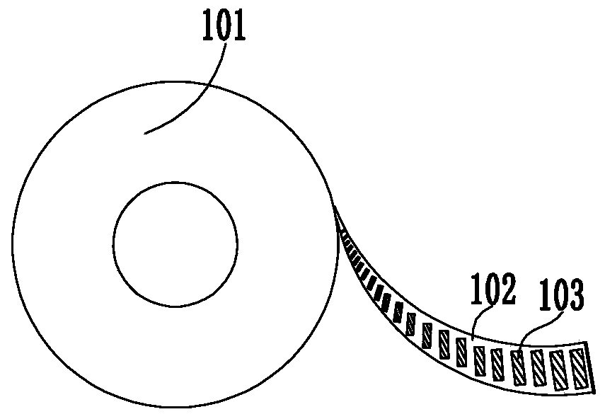 Method and system for pasting electronic tags at high speed