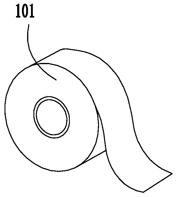 Method and system for pasting electronic tags at high speed