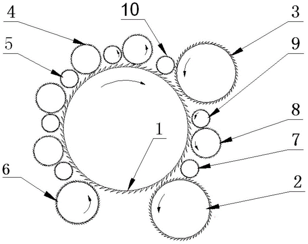 High-efficiency carding system for nonwovens