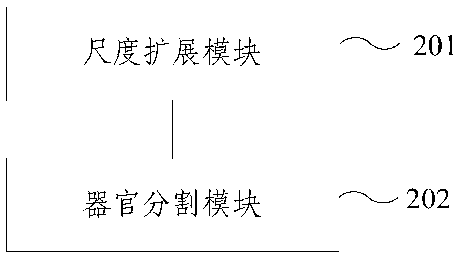 CT image abdominal multi-organ segmentation method and device