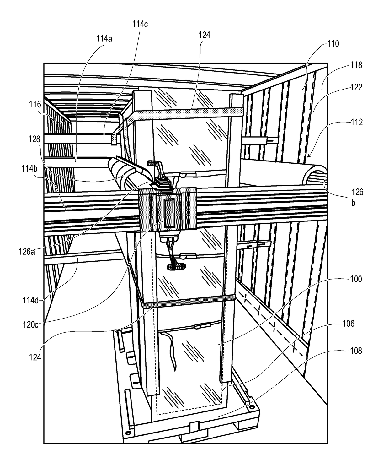 Structure and method for securing and transporting equipment racks