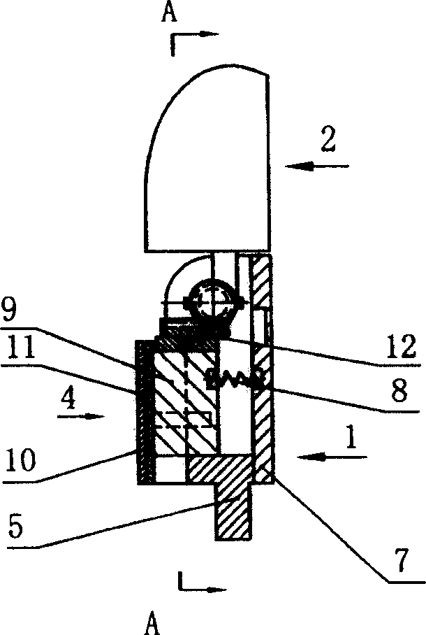 Under driving mechanical finger device capable of shape self adaptation and high under driving mechanical finger device