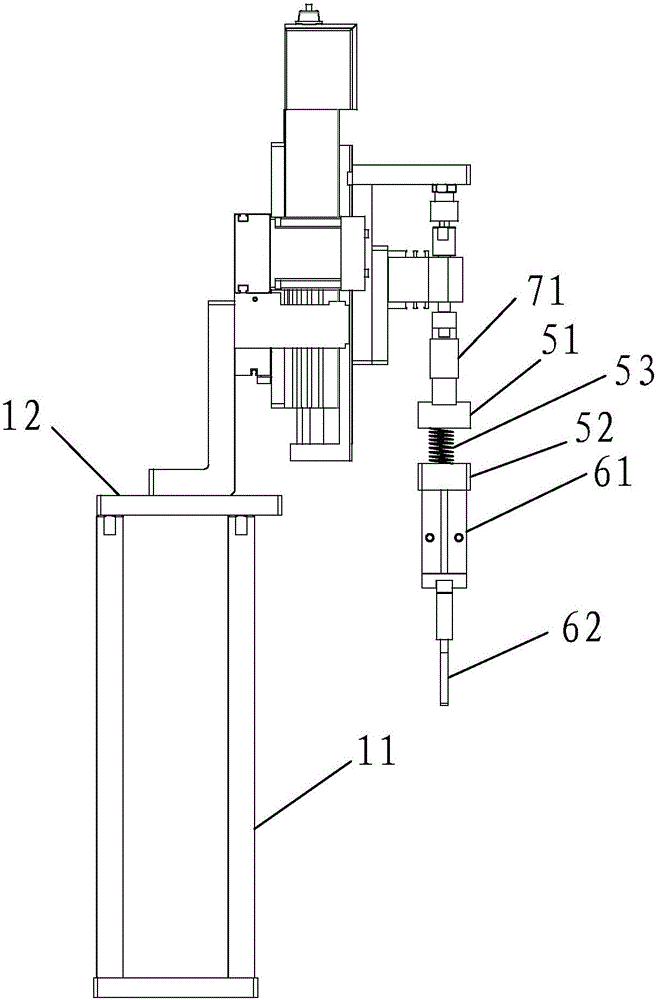 Molded case circuit breaker final pressure testing mechanism