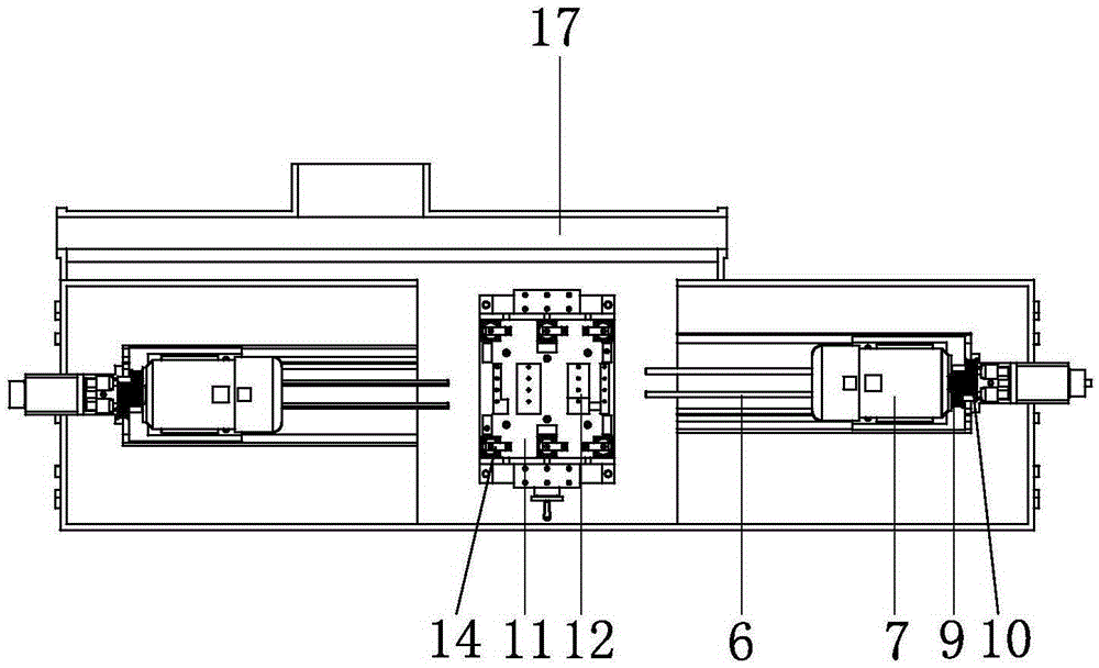 Four axis deep hole drilling machine