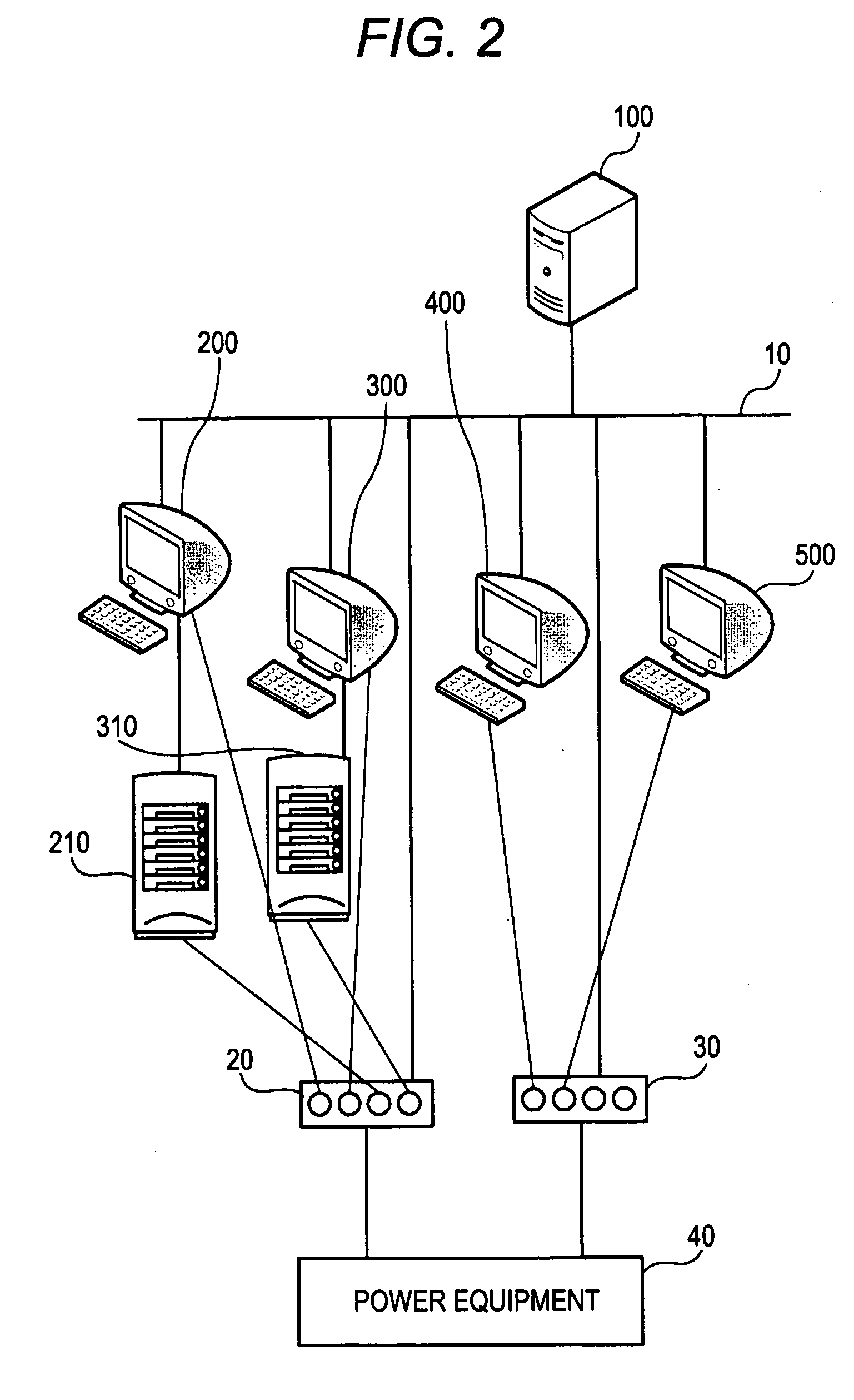 Storage medium for storing power consumption monitor program, power consumption monitor apparatus and power consumption monitor method