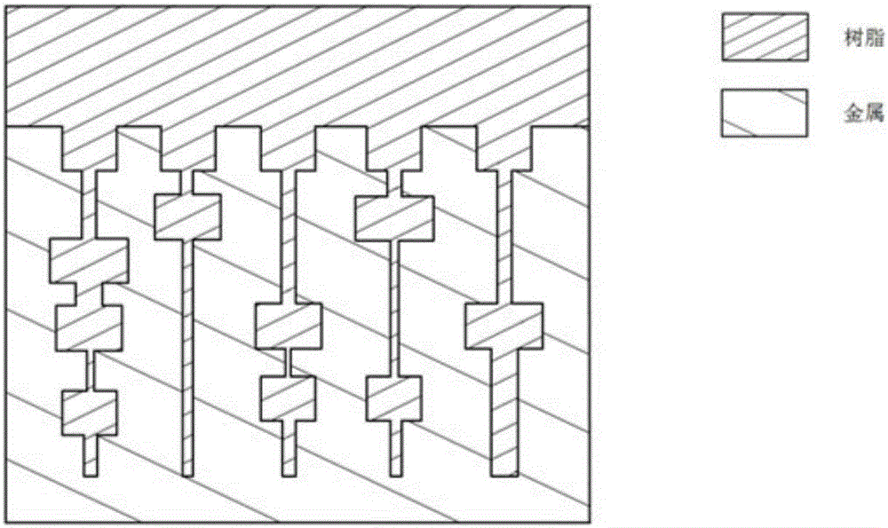 Surface-treated metal, surface treatment method of metal and metal and resin composite body