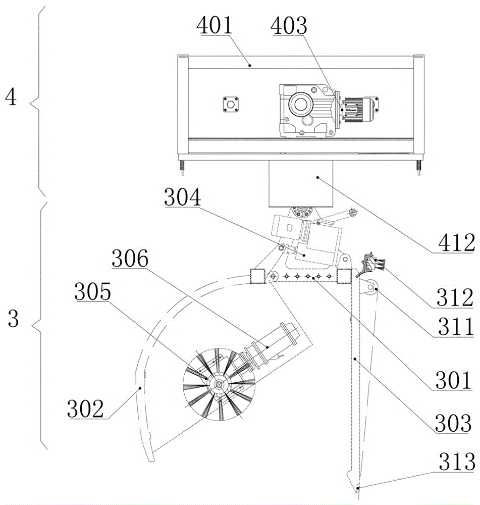 Intelligent cleaning machine for marine organism dirt