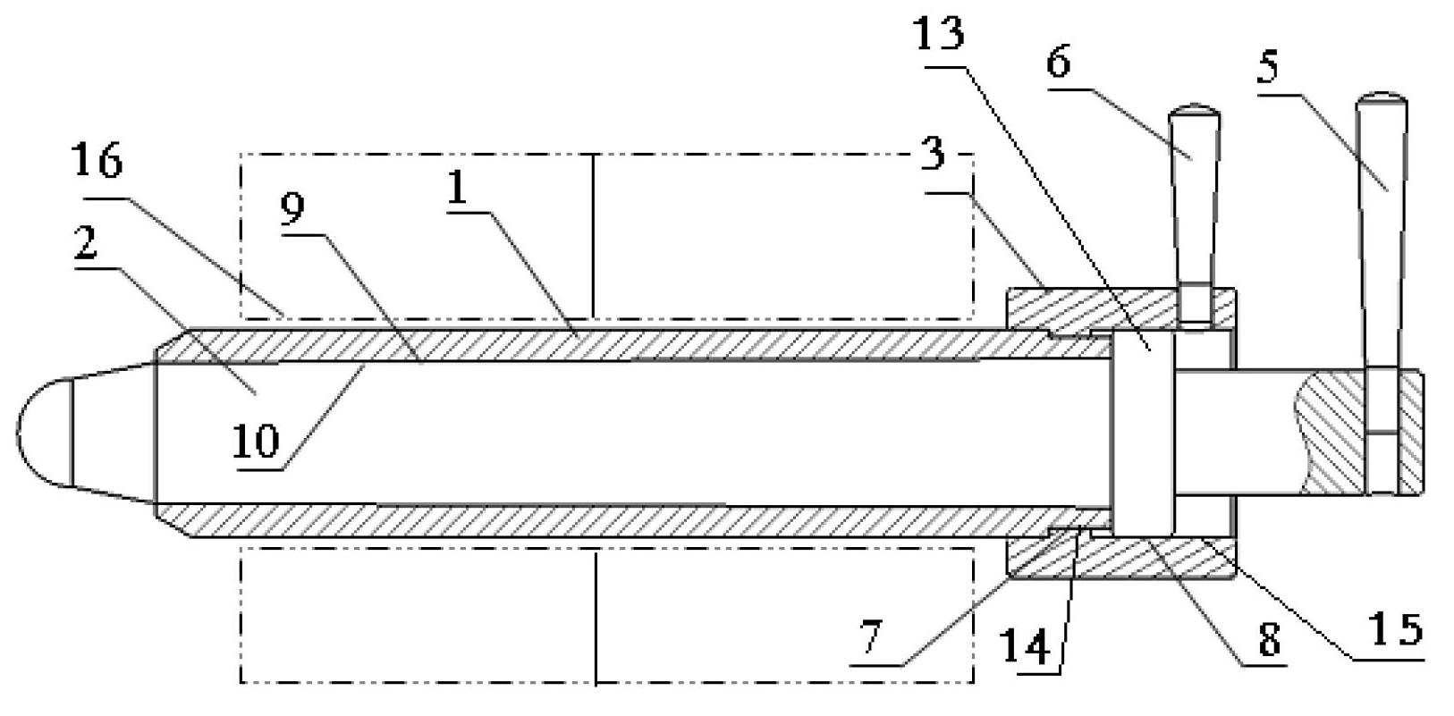 Quick-release positioning pin structure