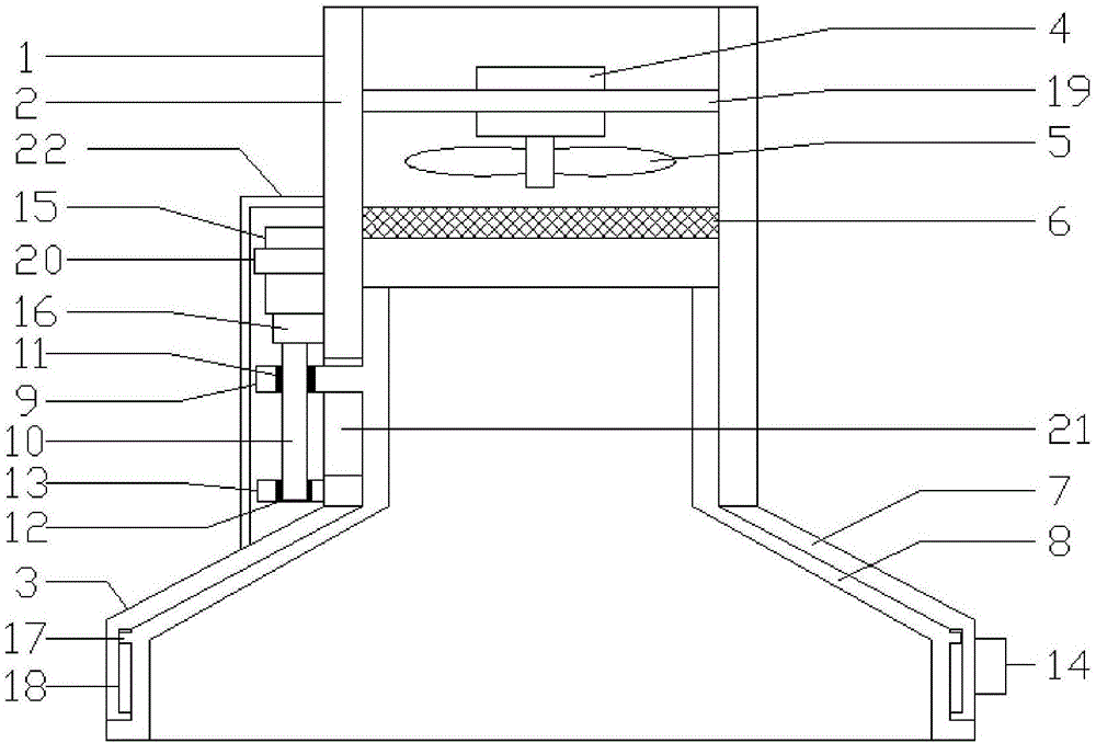 Range hood with lifting cover