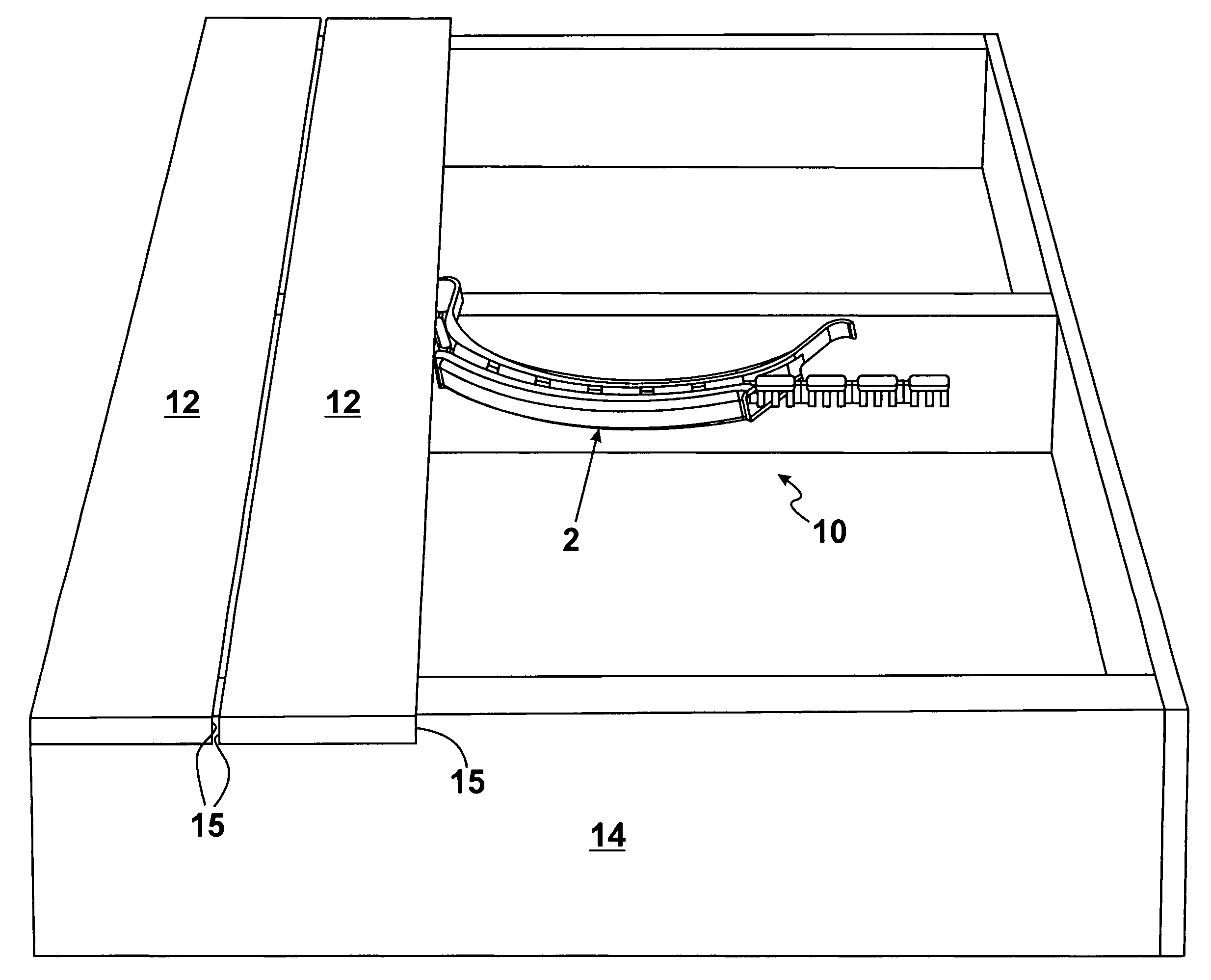 Interconnected and on-site severable deck clips with cooperating installation tool for joining two adjacent decking planks to an underlying support structure