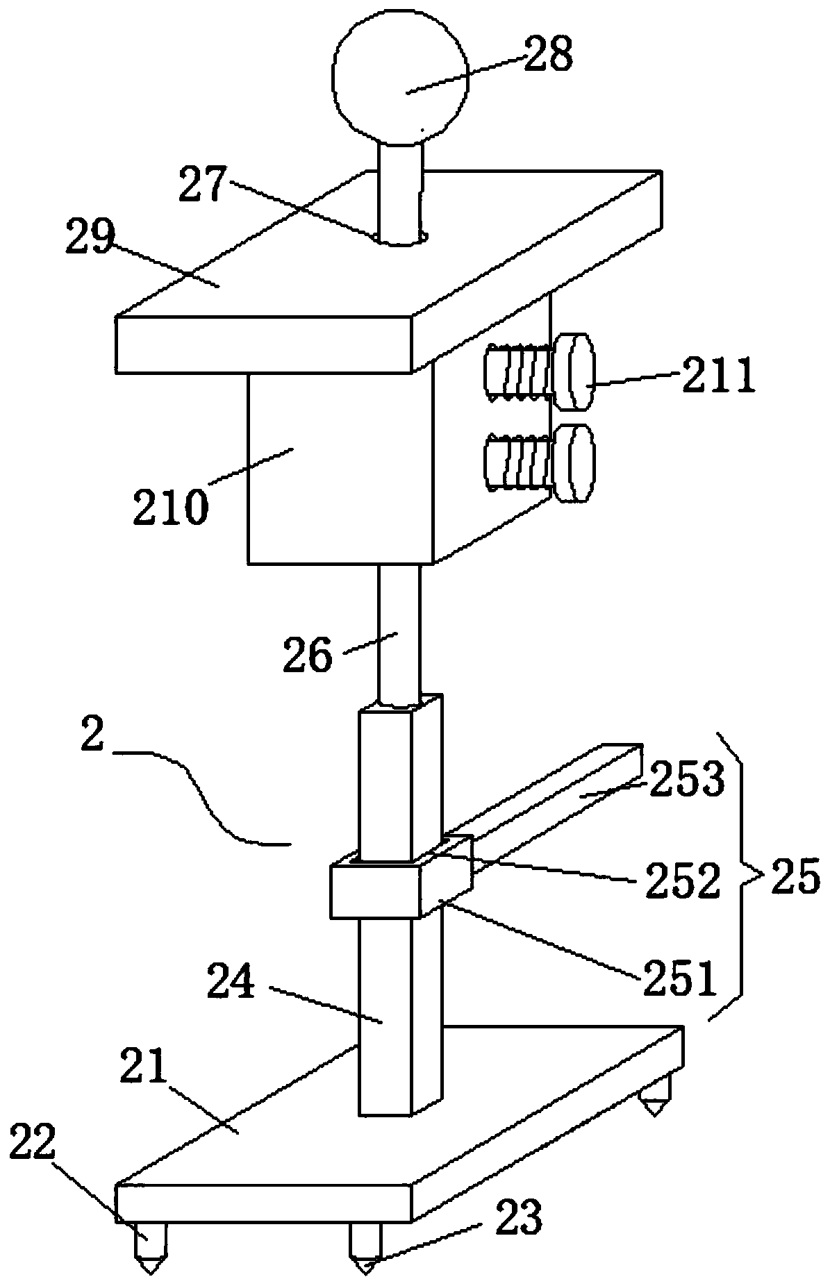 Attapulgite transporting device capable of preventing rollover