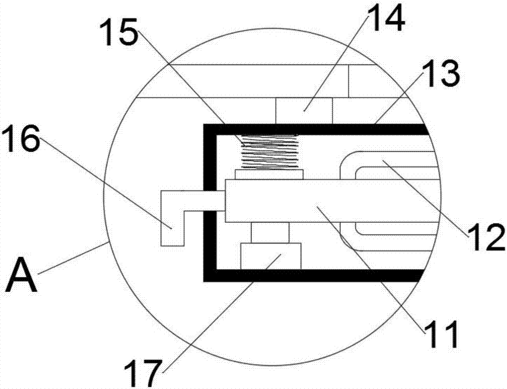 Liquid water cooling and dust-filtration type electronic information computer working case