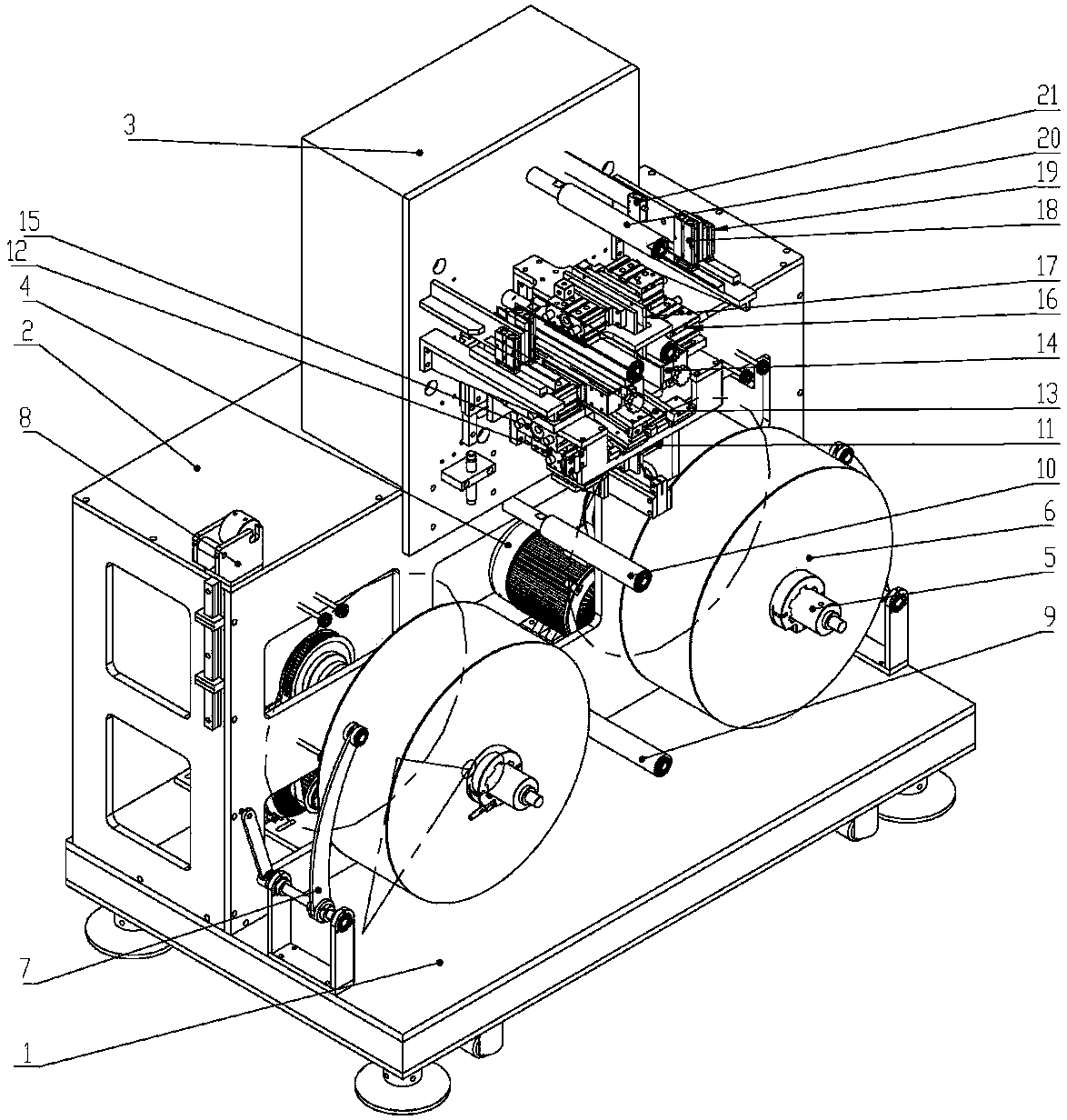 Automatic film connection device