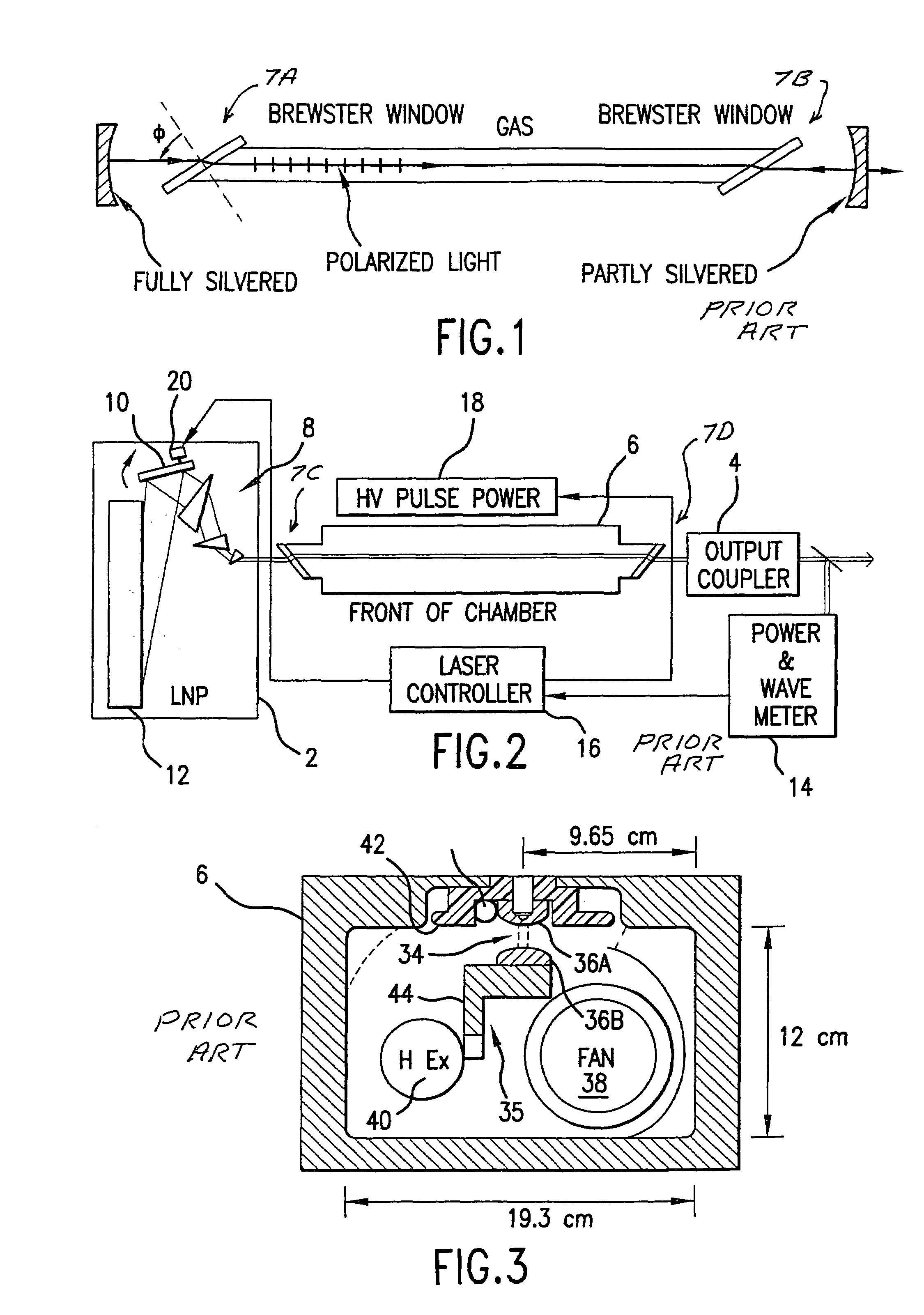 Narrow band electric discharge gas laser having improved beam direction stability