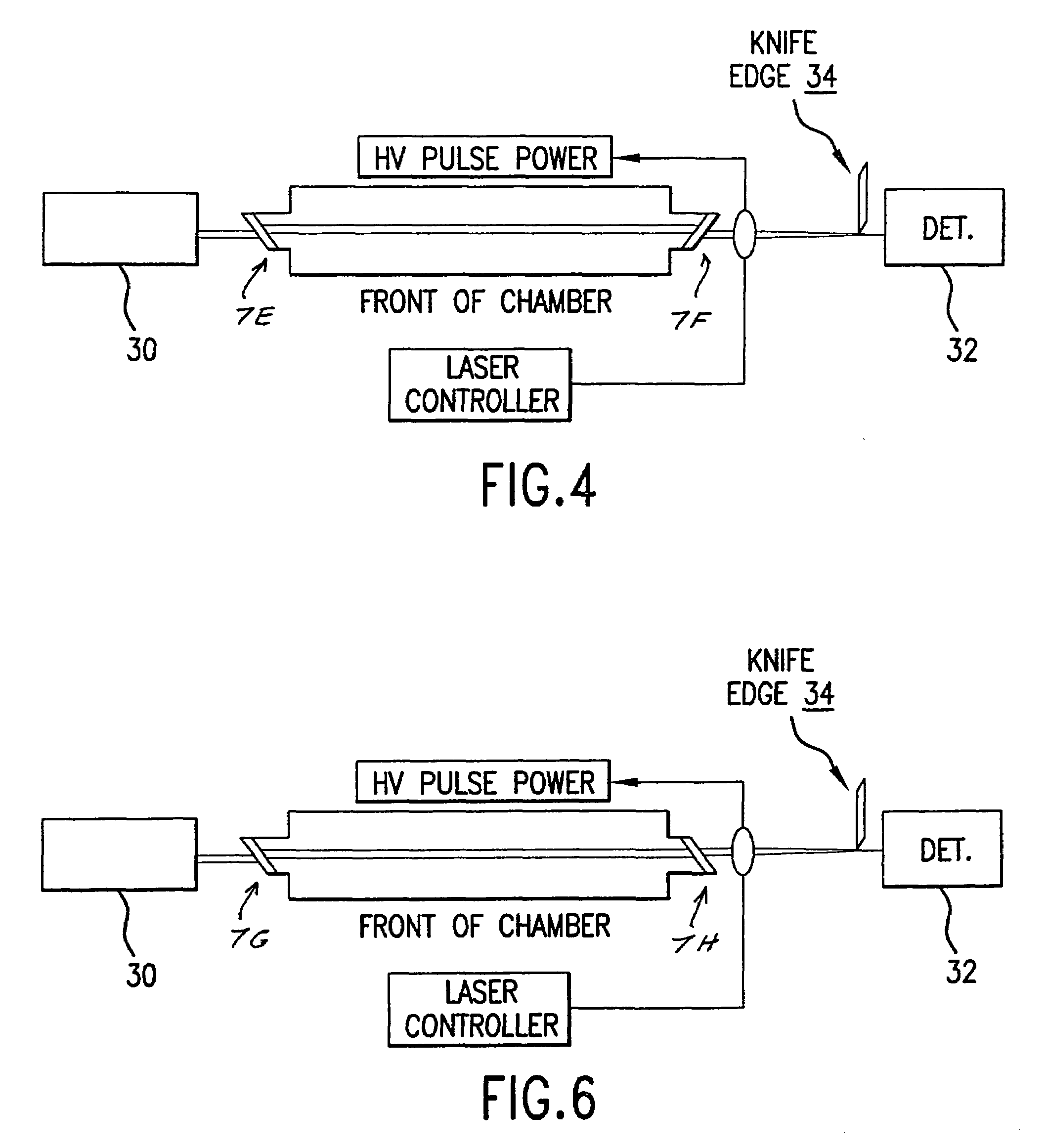 Narrow band electric discharge gas laser having improved beam direction stability