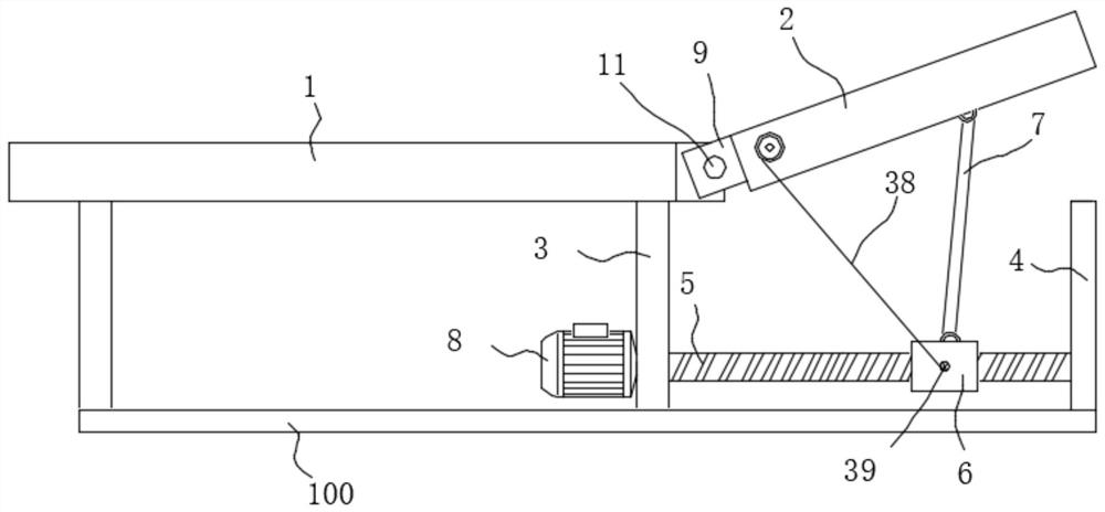 Clinical multifunctional sickbed convenient for patient to get up and lie down