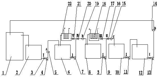 Device for regenerating waste microetching liquid and recovering copper