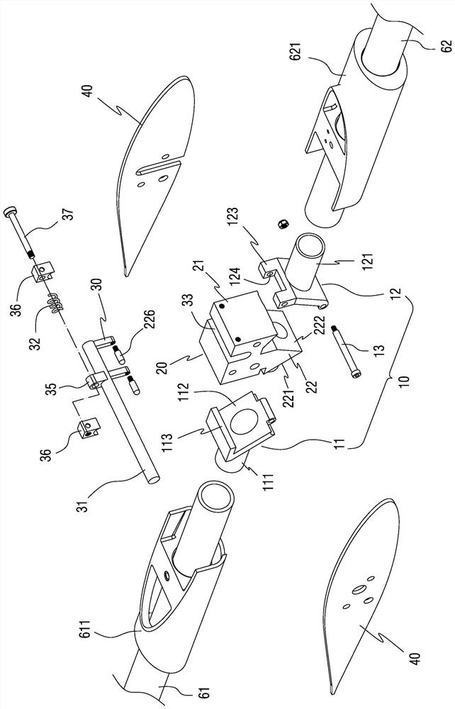 Connecting structure for lift supporting beam of vertical take-off and landing aircraft