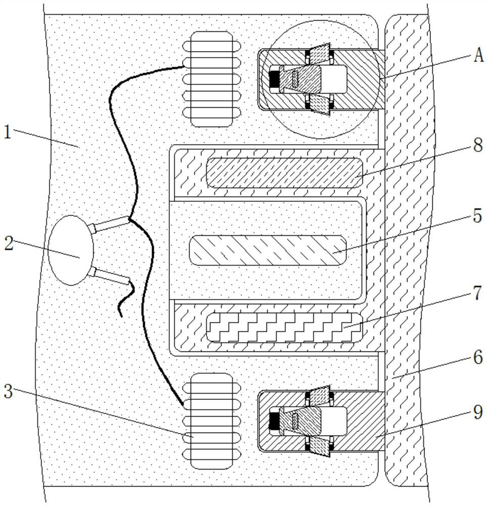 Capacitance change-based mistaken pulling prevention device for office equipment