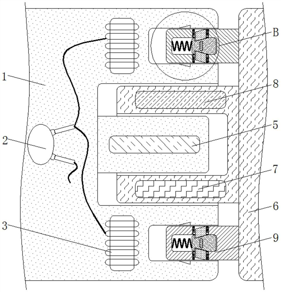 Capacitance change-based mistaken pulling prevention device for office equipment